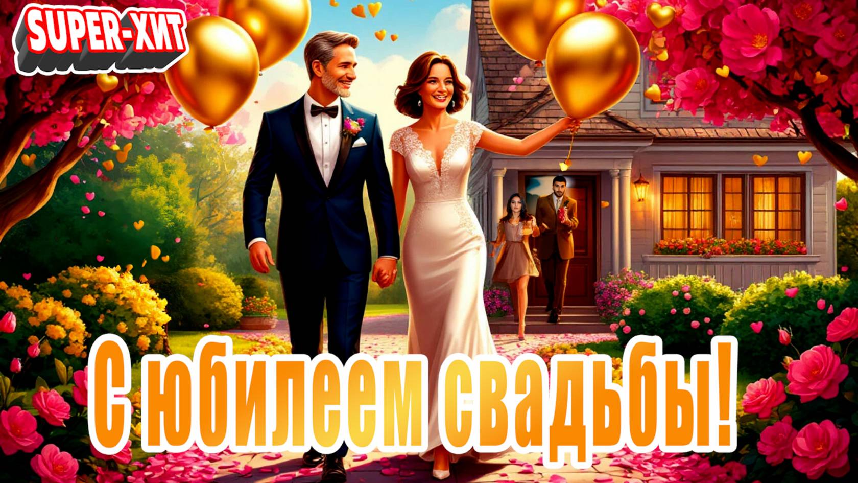 С 25-ой годовщиной свадьбы! (песня на заказ - Музыкальный апельсин)