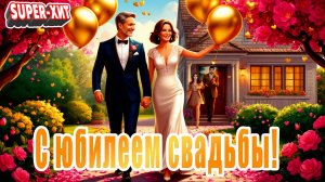 С 25-ой годовщиной свадьбы! (песня на заказ - Музыкальный апельсин)