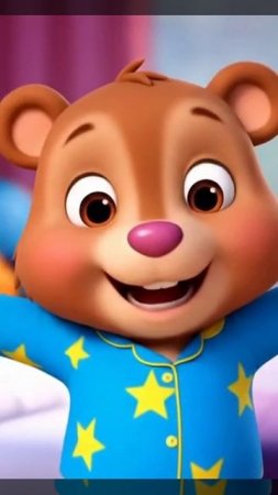 Доброе Утро с Медвежонком! 🐻 Веселая Утренняя Песенка | Детские Развивающие Shorts