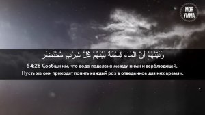 Сура 54 Аль-Камар (Месяц) С ПЕРЕВОДОМ