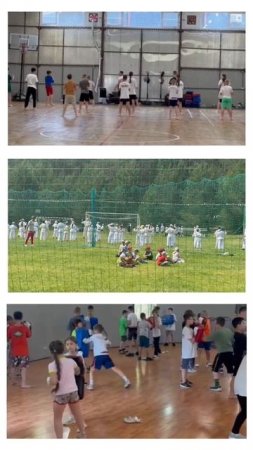 Спортивные сборы в Ягодной деревушке