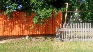Огородные дела и немного забора. Деревенские выходные.