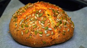 5 мин! УДИВИТЕЛЬНО ПРОСТОЙ РЕЦЕПТ ВКУСНОГО ХЛЕБА! БЕЗ дрожжей