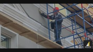 Капитальный ремонт фасада в Вознесенском переулке, Москва — портфолио "Кронотэк"