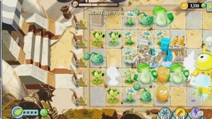 Прохождение пустыного босса в игре pvz 2
