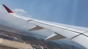 Взлет A350-900 Аэрофлота из Нячанга, AFL295, CXR-SVO, RA-73155 (Airbus A350-900)