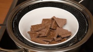 Черничный пирог с шоколадом