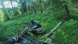 эндуро прохват заехали в болото