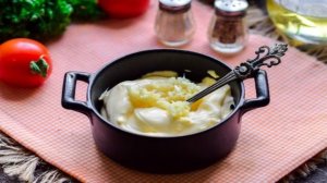 Гренки с майонезом и чесноком