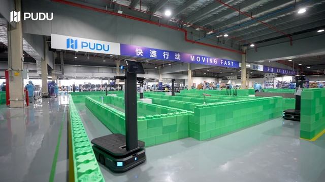Произведён 100000-й робот Pudu CC1  Завод Pudu Robotics в Китае
