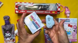 ASMR HELLO KITTY ИГРУШКИ СЮРПРИЗ РАСПАКОВКА Sanrio Mystery Blind Boxes мини-игрушки