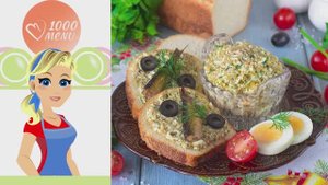 🥪 НАМАЗКА ИЗ ШПРОТ И ЯИЦ — пикантная, сытная - за 10 минут!