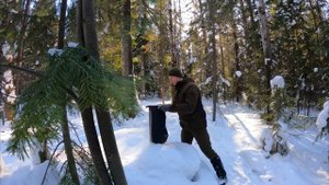 Построили ДОМ ПОД ЗЕМЛЕЙ своими РУКАМИ | ЖИЗНЬ и БЫТ в ЛЕСУ — Строительство Землянки и ЛЕС