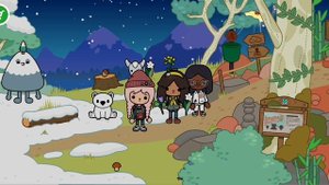 Мы с артёмом в зимнем домике✌️