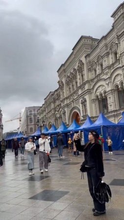 Москва готовится к празднованию 9 мая #9мая #краснаяплощадь