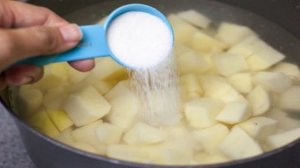 Картофельное пюре на воде