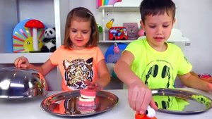Мисс Кэйти и Мистер Макс (Miss Katy) Katy and Max and their CHALLENGE Chocolate or real