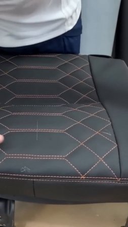 Одеваем чехол на сидушку ВАЗ LADA.