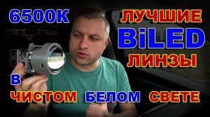 Лучшие BILED Линзы в Чистом Белом Свете 6500К