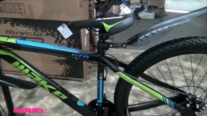 Сборка велосипеда из коробки make GTR на 27,5 колесах.
