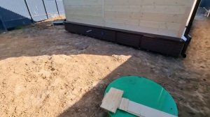 Обзор двухмодульного дома с террасой, площадью 30 кв.м.