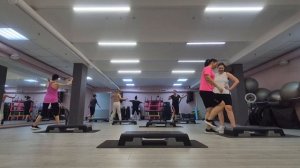 СТЕП АЭРОБИКА ЦЕЛАЯ ТРЕНИРОВКА / STEP AEROBICS