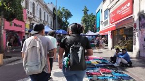 Шикарная Солнечная прогулка по улицам Сантьяго, ЧИЛИ)=