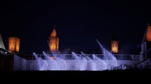 Вечернее световое шоу в Лога парке: светомузыкальный фонтан танцует для вас ежедневно