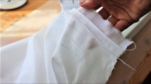 Кума увидела, какую красоту я делаю из старых белых простыней и тоже принесла свои на переделку