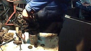 Как снять задний коренной подшипник с коленвала мотоцикла Урал