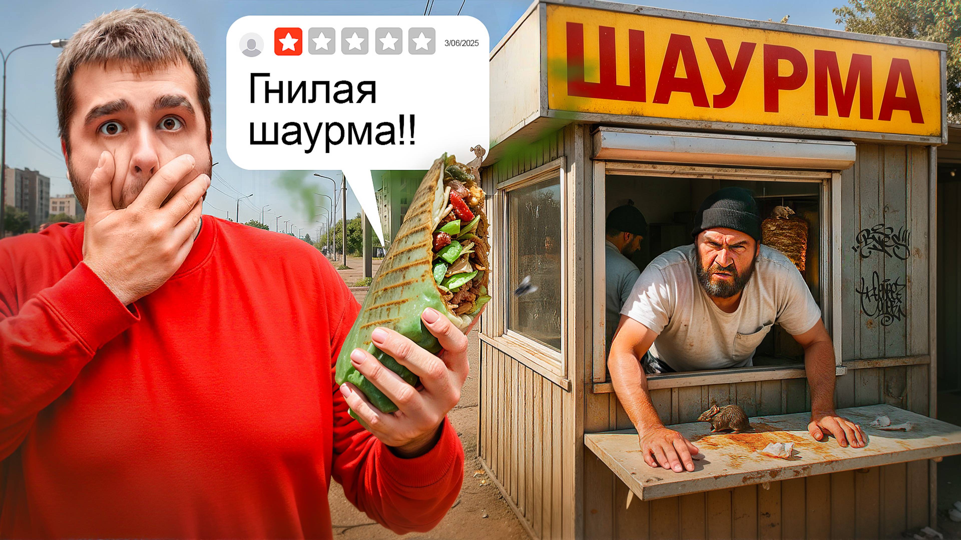 ПРОБУЮ САМЫЕ ПЛОХИЕ ШАВЕРМЫ / ДОЛГОПРУДНЫЙ