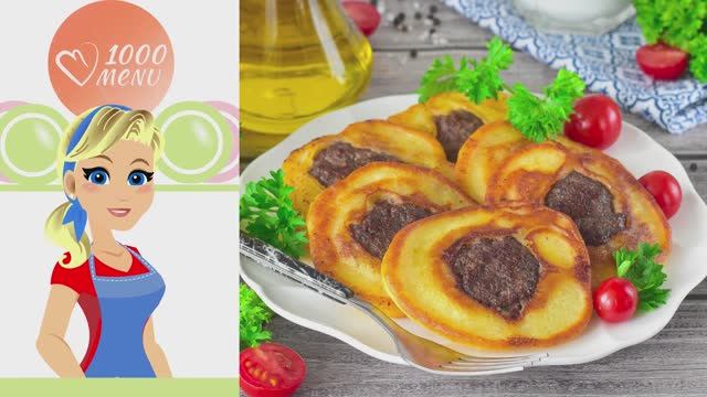 🥟 БЫСТРЫЕ ЛЕНИВЫЕ БЕЛЯШИ НА КЕФИРЕ С ФАРШЕМ — быстро, вкусно, по-домашнему!