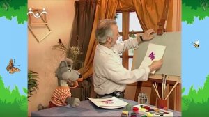 Утро в Шишкином Лесу. Художник. Клякса