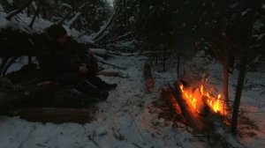 ОДИН В ТАЙГЕ ЗИМОЙ - ПОТЕРЯЛ ДРУГА | ГРУЗОВЫЕ САНИ ИНДЕЙЦЕВ | ЛЕСНОЙ БУРГЕР | ЛЕСНЫЕ