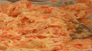 Гренки с сыром и морковью