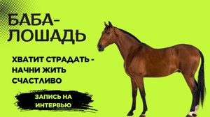 БАБА - ЛОШАДЬ  | ПОЧЕМУ У ТЕБЯ НЕТ МУЖА #семья #счастье #любовь