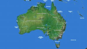 Картография Австралии