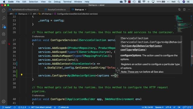 054 Improving the validation error responses