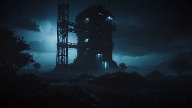 💿👽Lonewatch SCI-FI Ambient Sci Fi Music for Deep Focus in the Rain смотреть онлайн