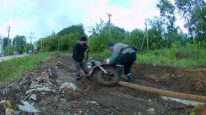 Гавнокросс застрял. Выволакивание из грязи