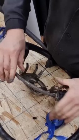 Намазываем пластилин.