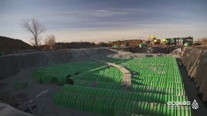 Южный город, Система регулирования и хранения сточных вод "Победа"