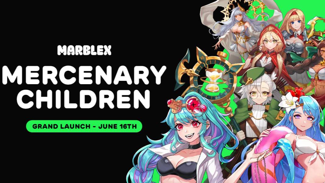 Mercenary Children - Смотрим новую RPG от MBX! Врываемся в ТОП и лутаем Токены! Web3