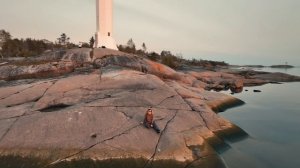 Закат на маяке