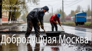 "Добродушная Москва" Ироническая песня). Слова Сергей Яременко. Исполняет  ИИ