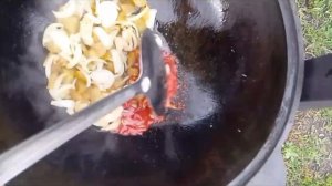 мясная солянка в казане