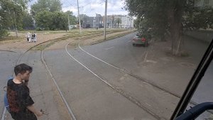 На трамвае по Черниковке,Уфа,Россия🇷🇺
