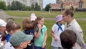 В пришкольном лагере "Солнышко"
