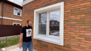 Деревянные окна в загородный дом .