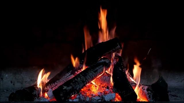 Домашний Камин 30 минут огонь, для романтики и вечеринки Relaxing Fireplace релакс огонь, видео